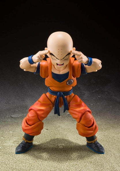 Dragon Ball Z Krillin Earth's Strongest Man S.H.Figuarts Action Figure