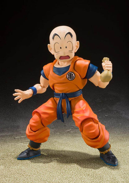 Dragon Ball Z Krillin Earth's Strongest Man S.H.Figuarts Action Figure