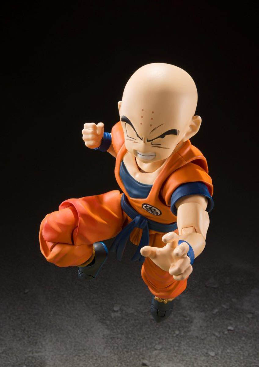 Dragon Ball Z Krillin Earth's Strongest Man S.H.Figuarts Action Figure