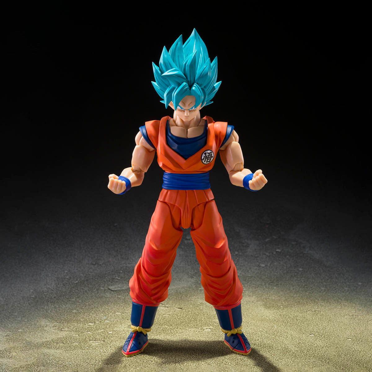 Dragon Ball Super Saiyan God Super Saiyan Son Goku Blue Power Transcending Limits S.H.Figuarts Action Figure
