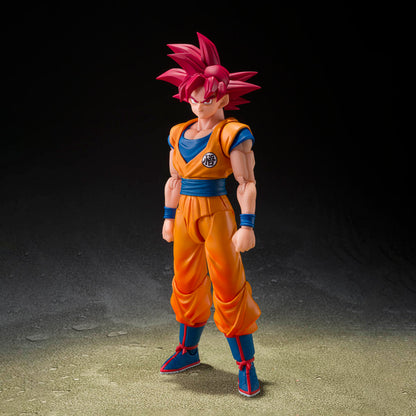 Dragon Ball Super Saiyan God Son Goku God Aura S.H.Figuarts Action Figure