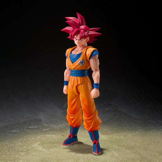 Dragon Ball Super Saiyan God Son Goku God Aura S.H.Figuarts Action Figure