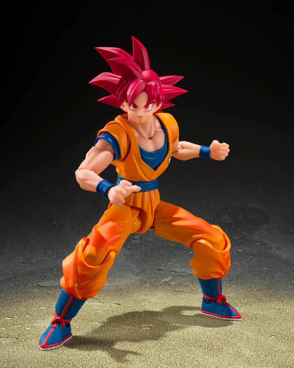 Dragon Ball Super Saiyan God Son Goku God Aura S.H.Figuarts Action Figure