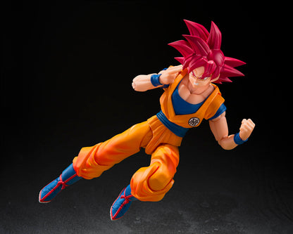 Dragon Ball Super Saiyan God Son Goku God Aura S.H.Figuarts Action Figure