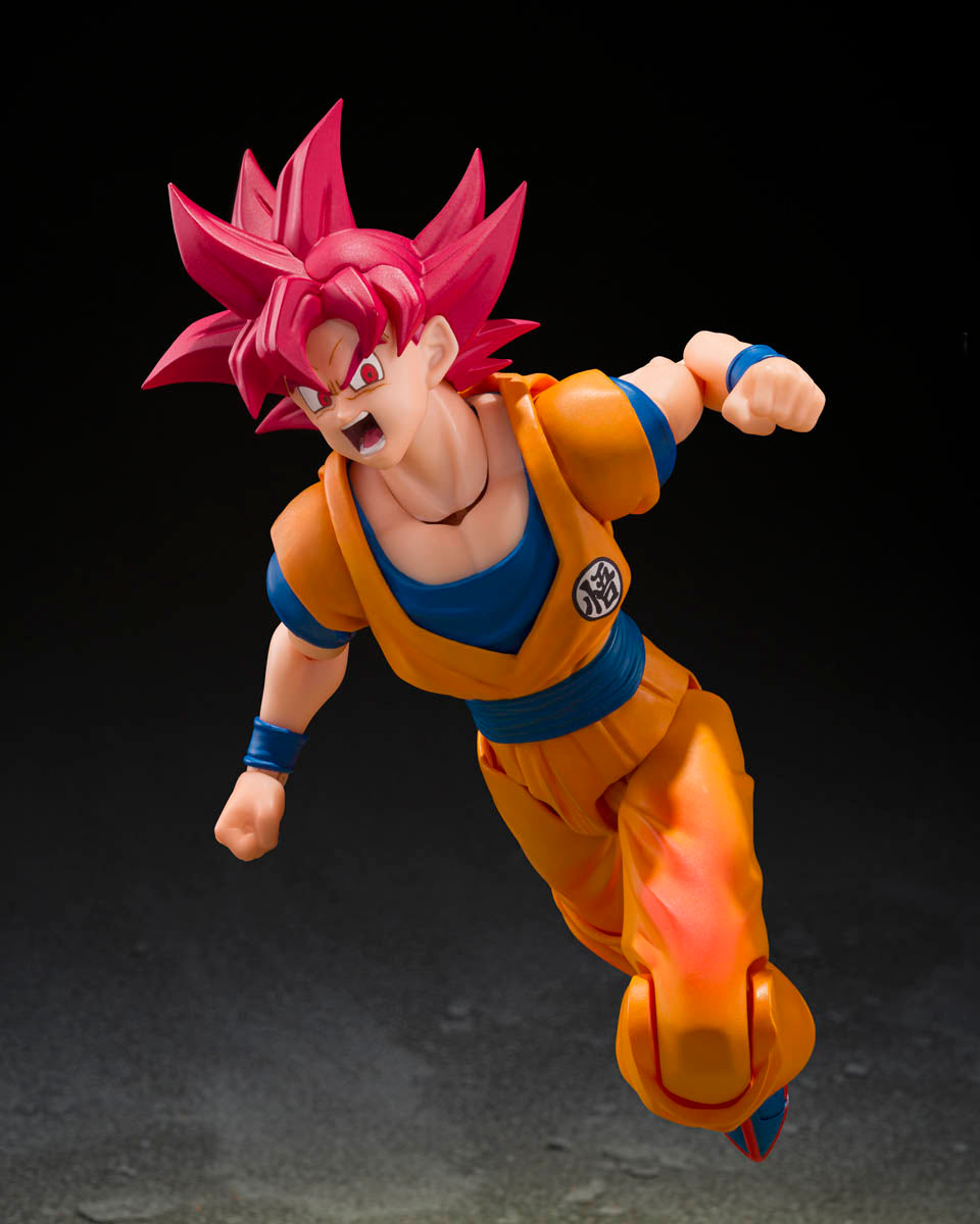 Dragon Ball Super Saiyan God Son Goku God Aura S.H.Figuarts Action Figure