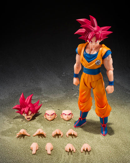 Dragon Ball Super Saiyan God Son Goku God Aura S.H.Figuarts Action Figure