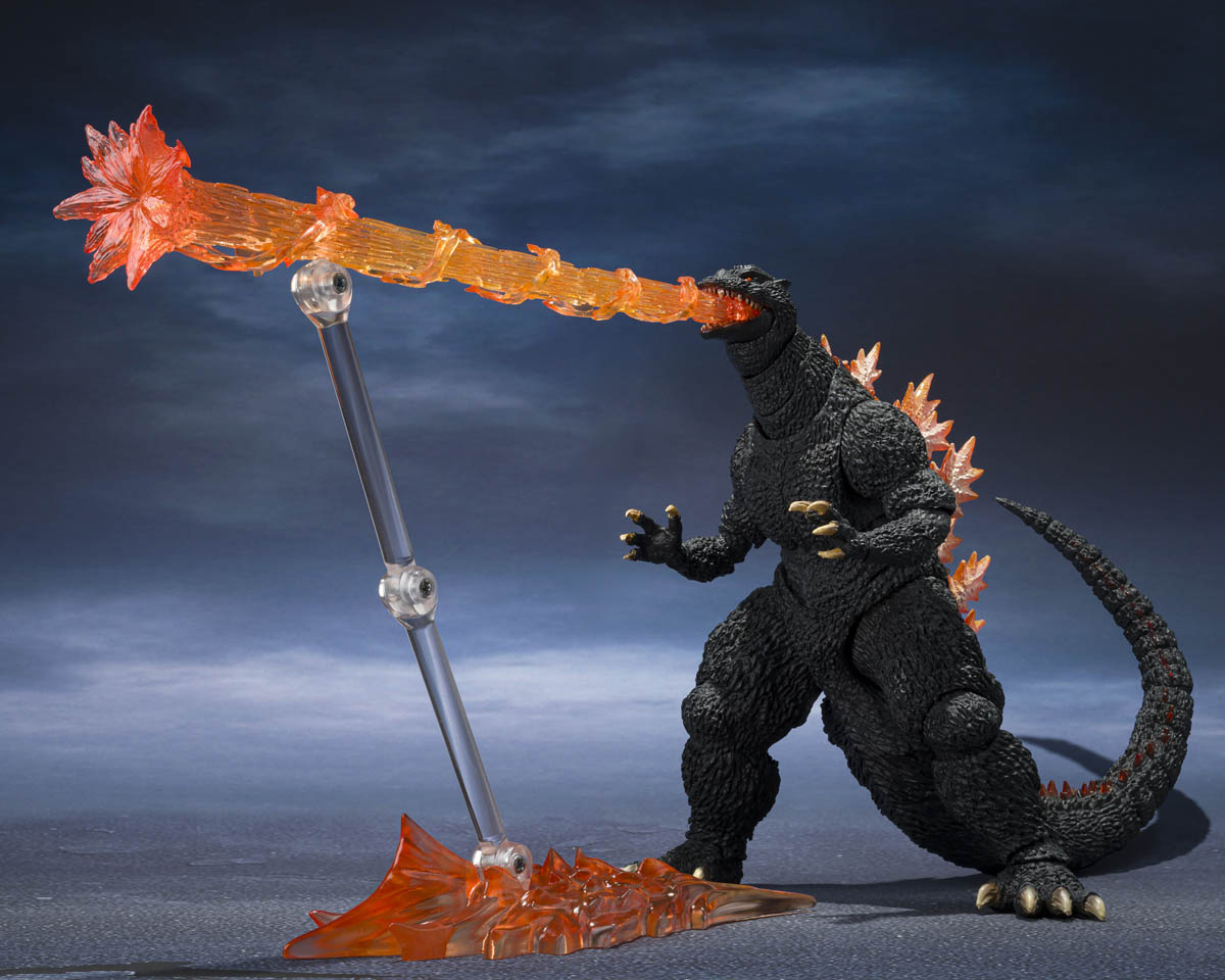 Godzilla: Final Wars 2004 Heat Ray Version vs New Gotengo S.H.MonsterArts Action Figure