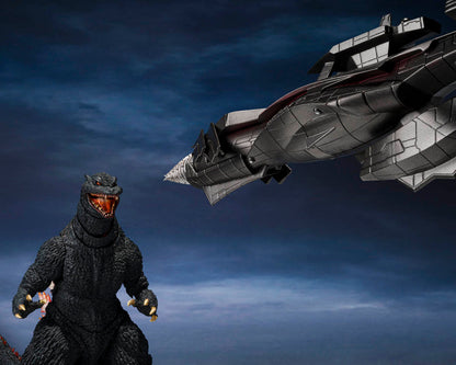 Godzilla: Final Wars 2004 Heat Ray Version vs New Gotengo S.H.MonsterArts Action Figure