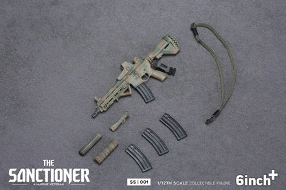6Inch+ The Sanctioner SS001 1/12 Action Figure