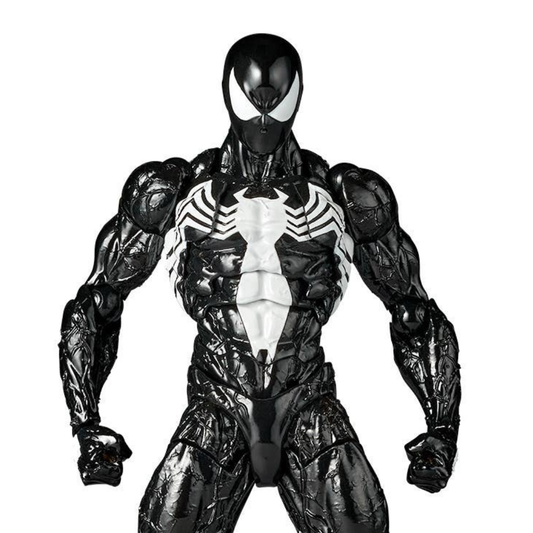 Marvel Symbiote Spider-Man Revoltech Amazing Yamaguchi Action Figure (Reissue)