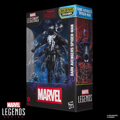 Marvel Legends Series Dark Avengers Spider-Man, Avengers Comics Collectible 6-Inch Scale Action Figure