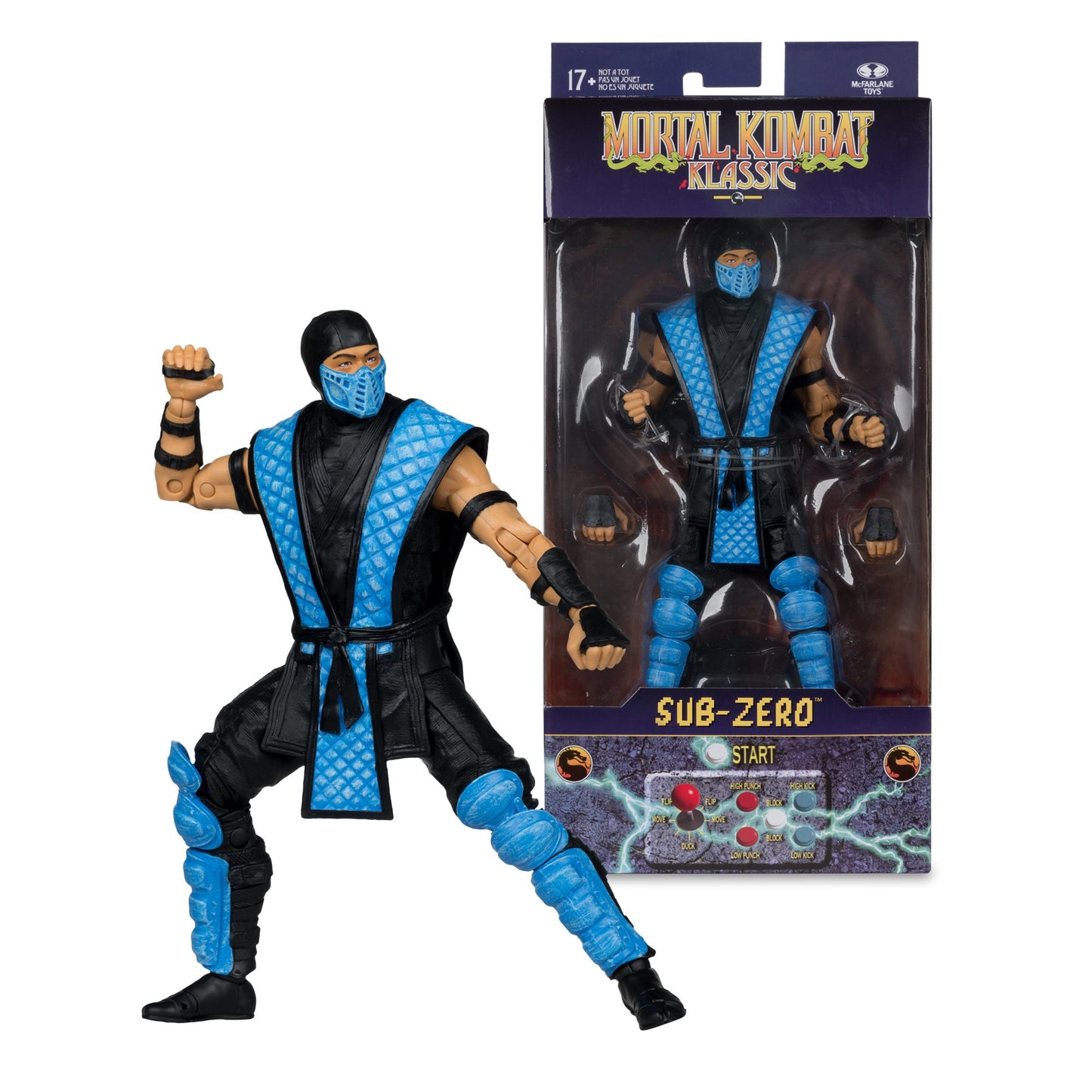 Mortal Kombat Klassic Sub-Zero 7-Inch Action Figure