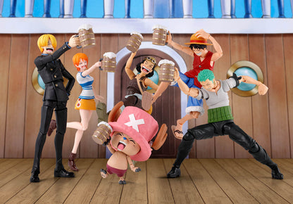 One Piece The Straw Hat Crew S.H.Figuarts Action Figure Party Set