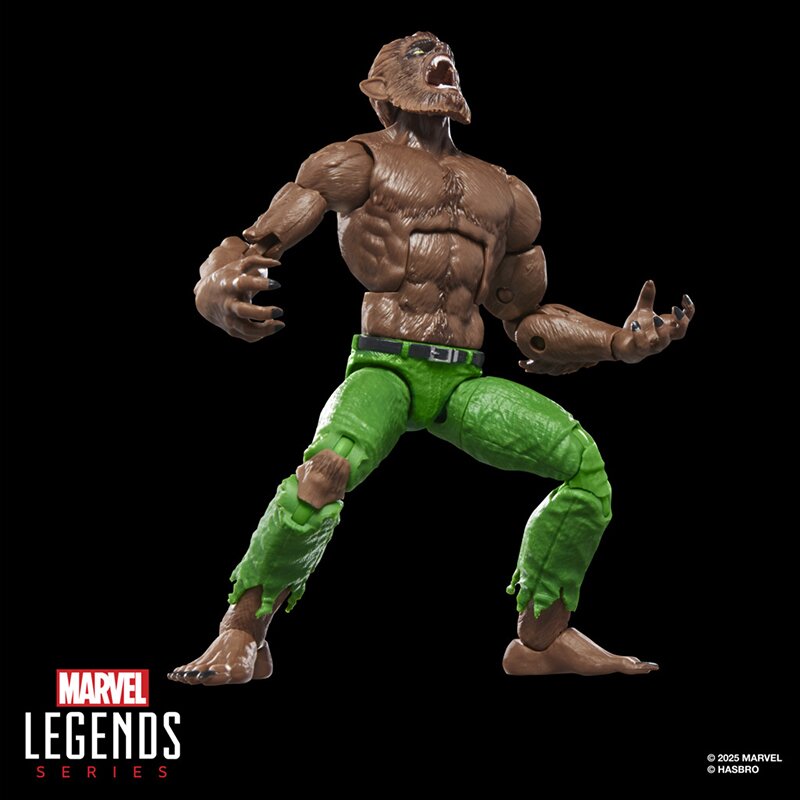 Marvel Legends Series Werewolf By Night, Marvel Comics Collectible 6-Inch Scale Action Figure