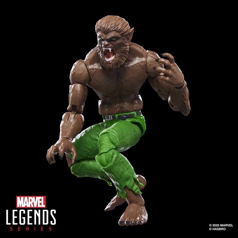 Marvel Legends Series Werewolf By Night, Marvel Comics Collectible 6-Inch Scale Action Figure