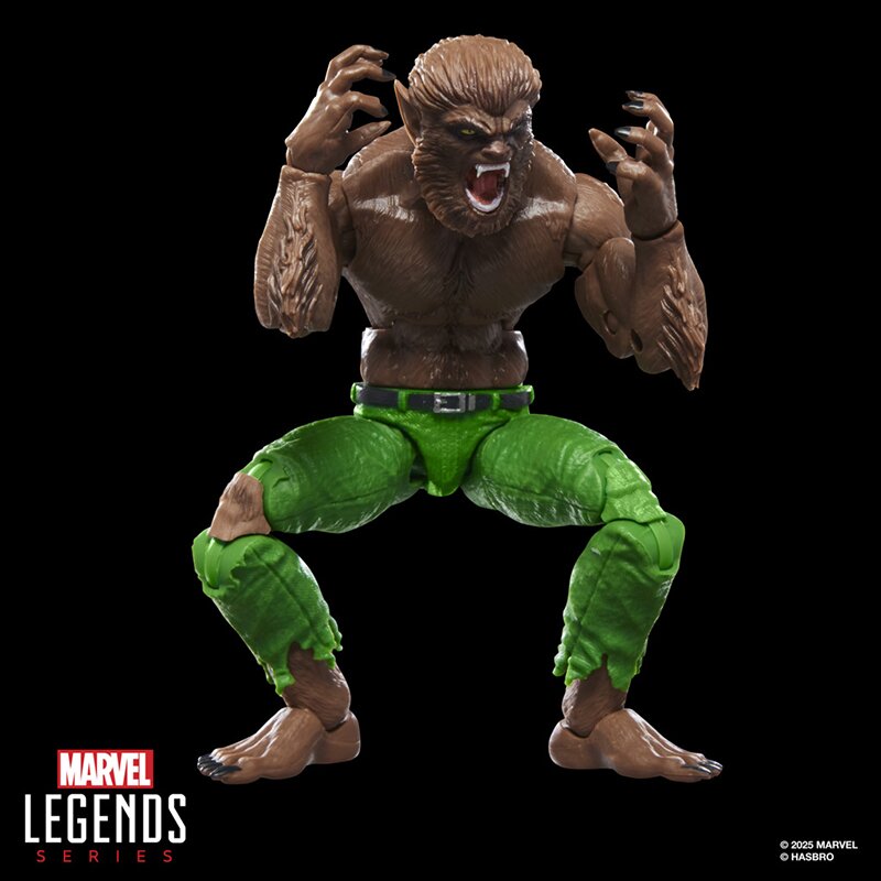Marvel Legends Series Werewolf By Night, Marvel Comics Collectible 6-Inch Scale Action Figure