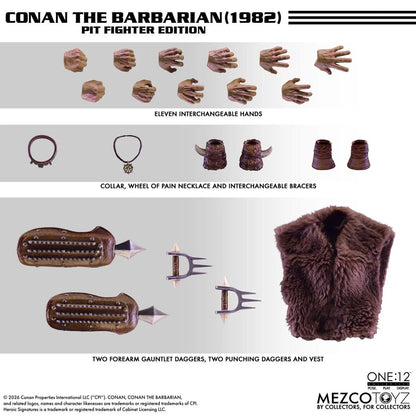 Conan The Barbarian (1982): Pit Fighter Edition One:12 Collective Action Figure