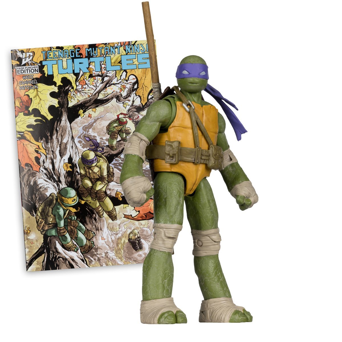 Teenage Mutant Ninja Turtles Page Punchers Donatello 5-Inch Scale Action Figure with Comic
