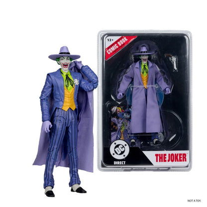 DC Direct Page Punchers The Joker Crisis on Infinite Earths 7-Inch Scale Action Figure with Comic