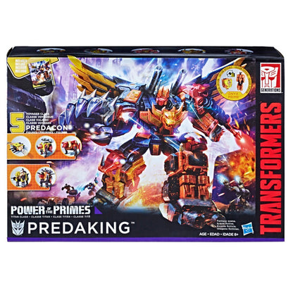 Transformers Power of the Primes Predaking Combiner Team Set