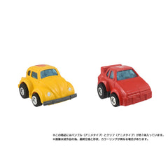 [Pre-Order] Transformers Missing Link C-09 Cybertron Heroes Anime Bumblebee and Cliffjumper Set Action Figure