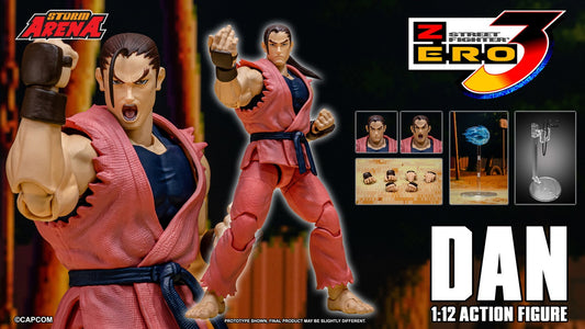 [Pre-Order] Street Fighter Alpha 3 Storm Arena Dan 1/12 Scale Action Figure
