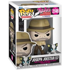 [Pre-Order] Pop! Animation: JoJo's Bizarre Adventure Joseph Joestar and Iggy