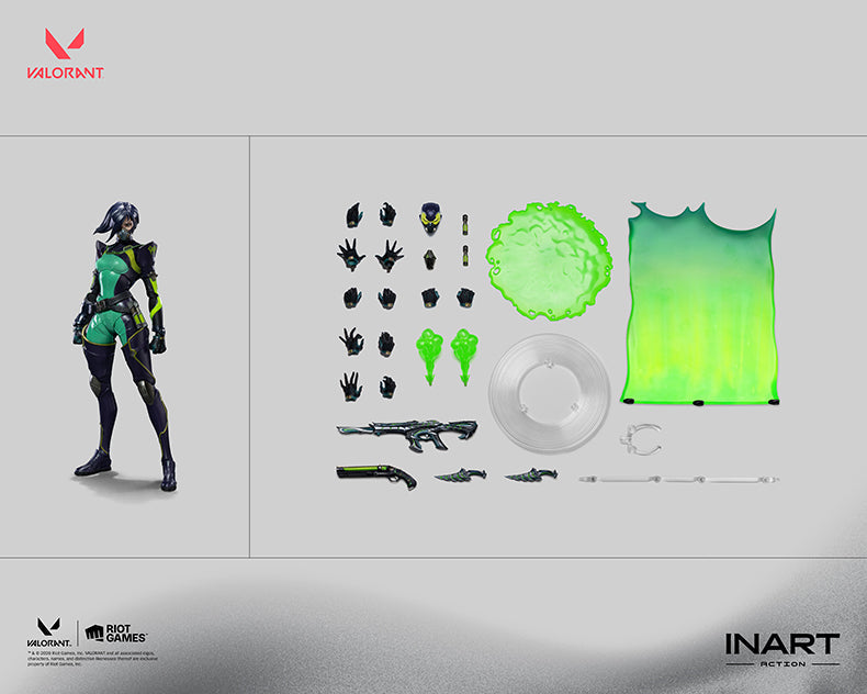 INART Valorant - Viper 1/12 Action Figure