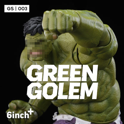 6Inch+ Green Golem GS003 1/12 Action Figure