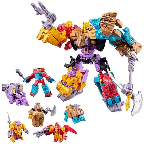 Transformers Age of the Primes Decepticon Monstructor Combiner Figure Set