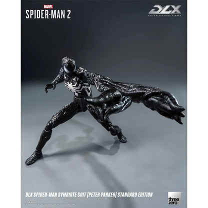 Marvel Spider-Man 2 Spider-Man Symbiote Suit Peter Parker Standard Edition DLX Action Figure
