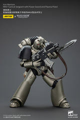 [Pre-Order] Warhammer The Horus Heresy Iron Warrior Tactical Sergeant with Sword 1:18 Scale Action Figure