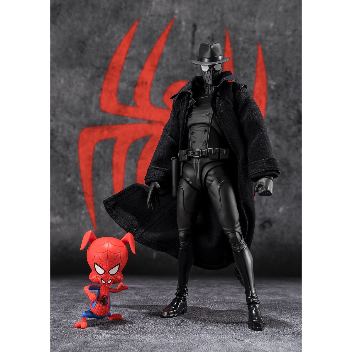 Spider-Man: Across the Spider-Verse Spider-Man Noir and Spider-Ham S.H.Figuarts Action Figure 2-Pack