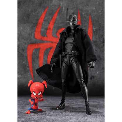 Spider-Man: Across the Spider-Verse Spider-Man Noir and Spider-Ham S.H.Figuarts Action Figure 2-Pack