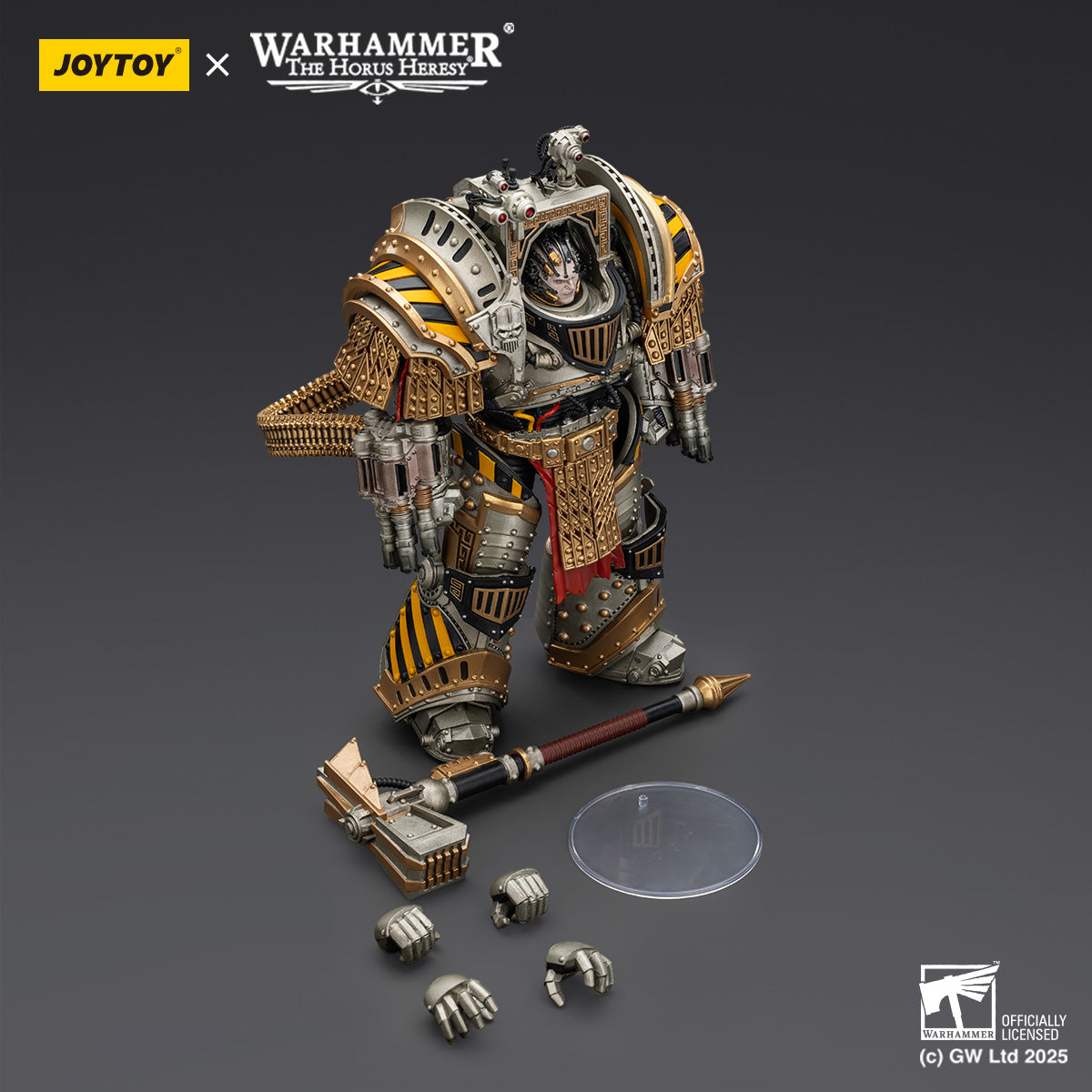 Warhammer The Horus Heresy Iron WarriorsPerturabo, Primarch of the lVth Legion 1:18 Scale Action Figure