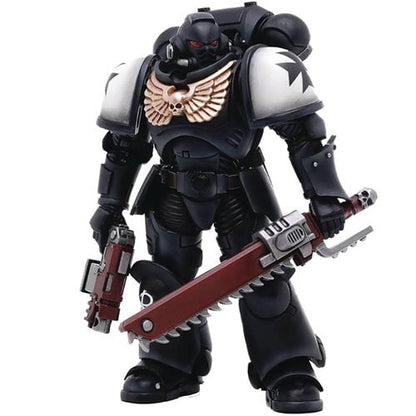 Warhammer 40,000 Space Marines Black Templars Outriders Brother Valtus 1:18 Scale Action Figure