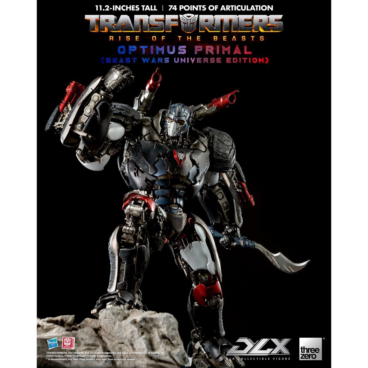 Transformers: Rise of the Beasts Optimus Primal Beast Wars Universe Edition DLX Action Figure