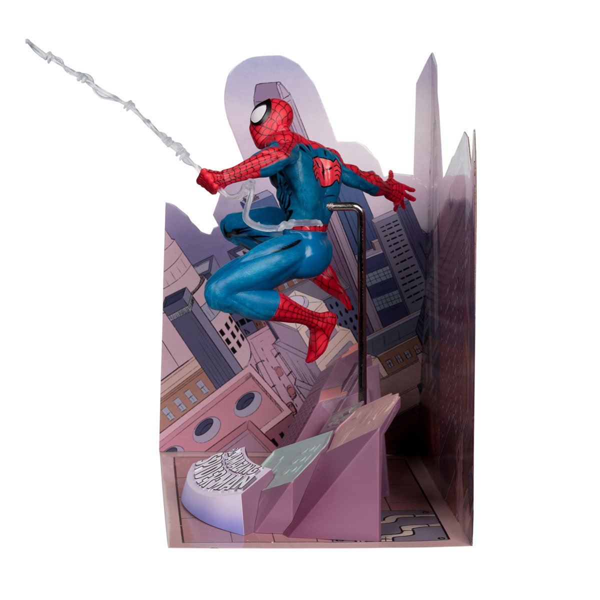 Marvel Wave 4 The Amazing Spider-Man #1 1:10 Scale Posed Figure with Scene