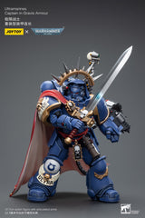 [Pre-Order] Warhammer 40,000 Ultramarines Captain in Gravis Armour 1:18 Scale Action Figure