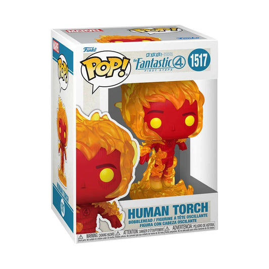 [Pre-Order] Pop! Movies: The Fantastic Four: First Steps - Human Torch