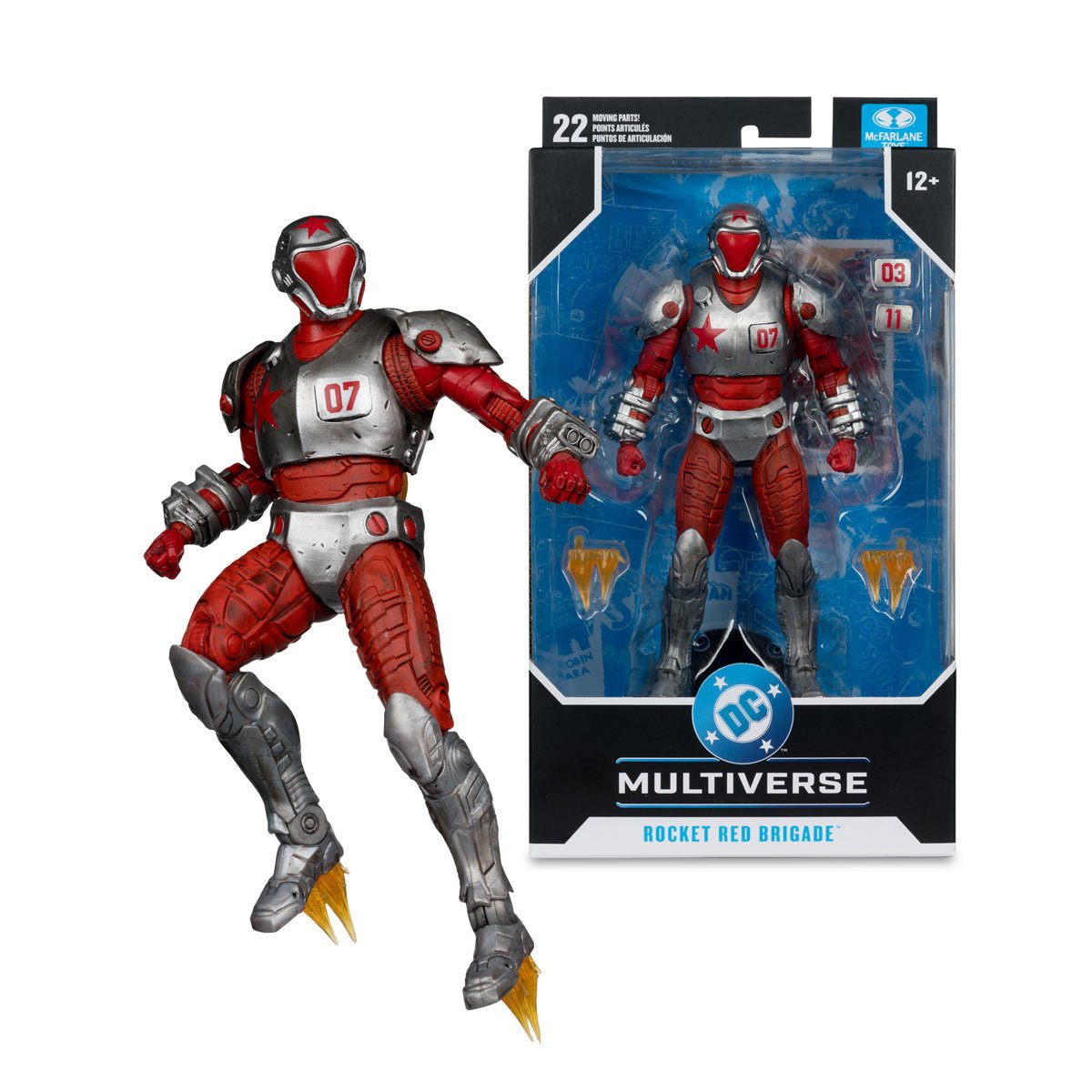 DC Multiverse Wave 25 Rocket Red Brigade Justice League: Generation Lost 7-Inch Scale Action Figure