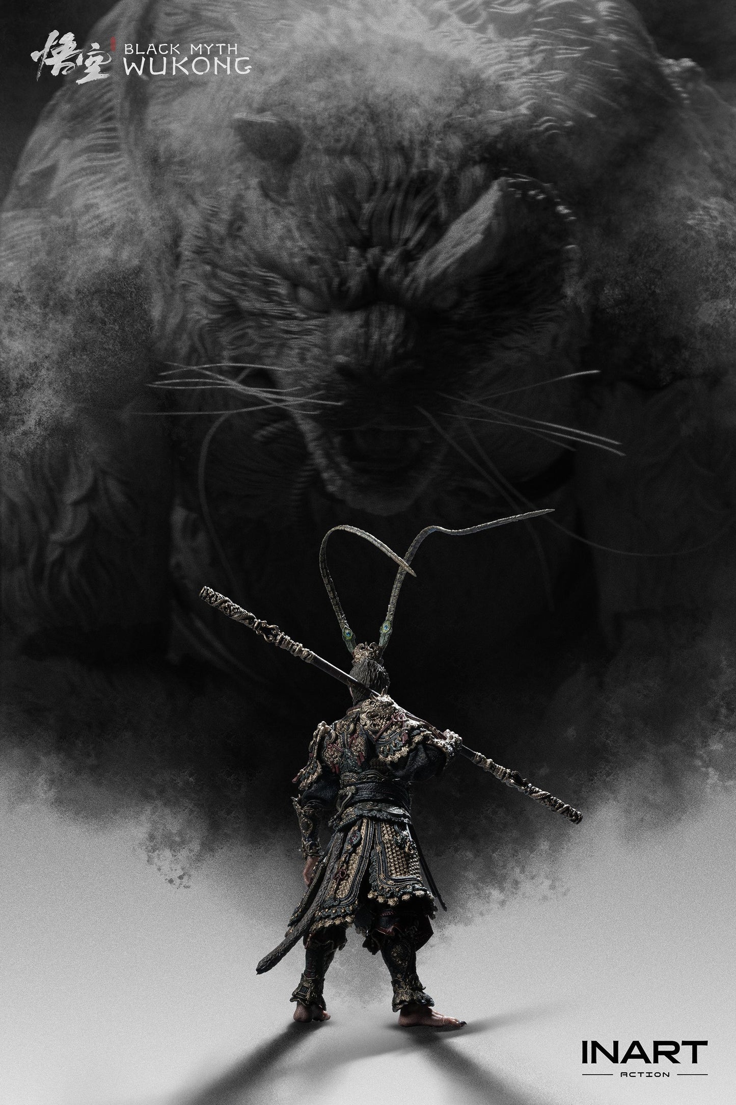 INART Black Myth: Wukong - Great Sage Armor Set 1/12 Action Figure