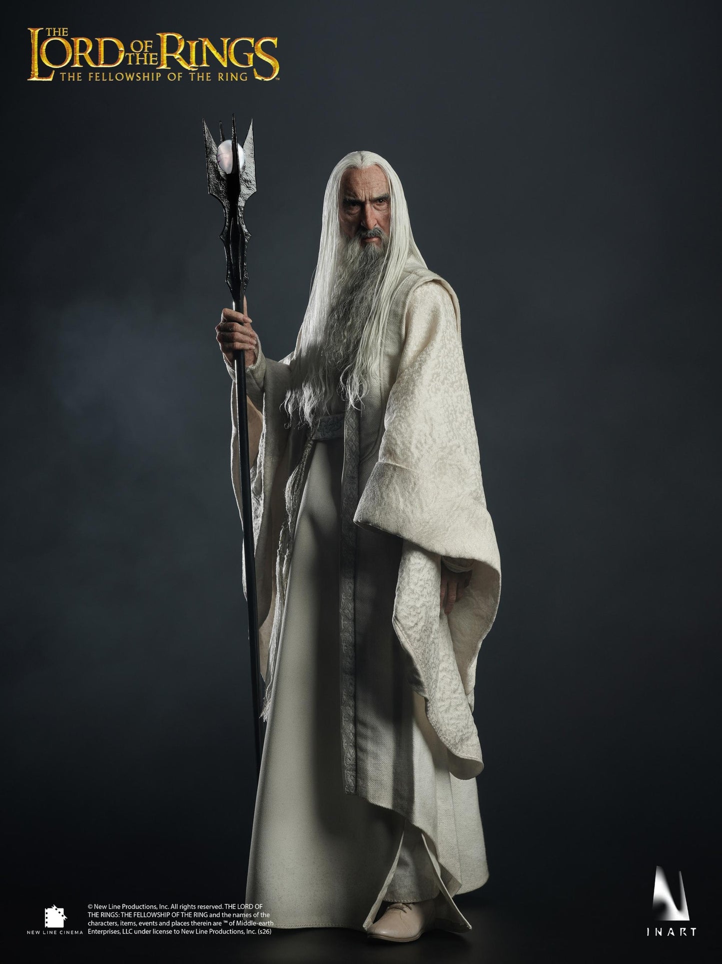 INART The Lord of the Rings: The Fellowship of the Ring Saruman 1/6 Collectible Figure
