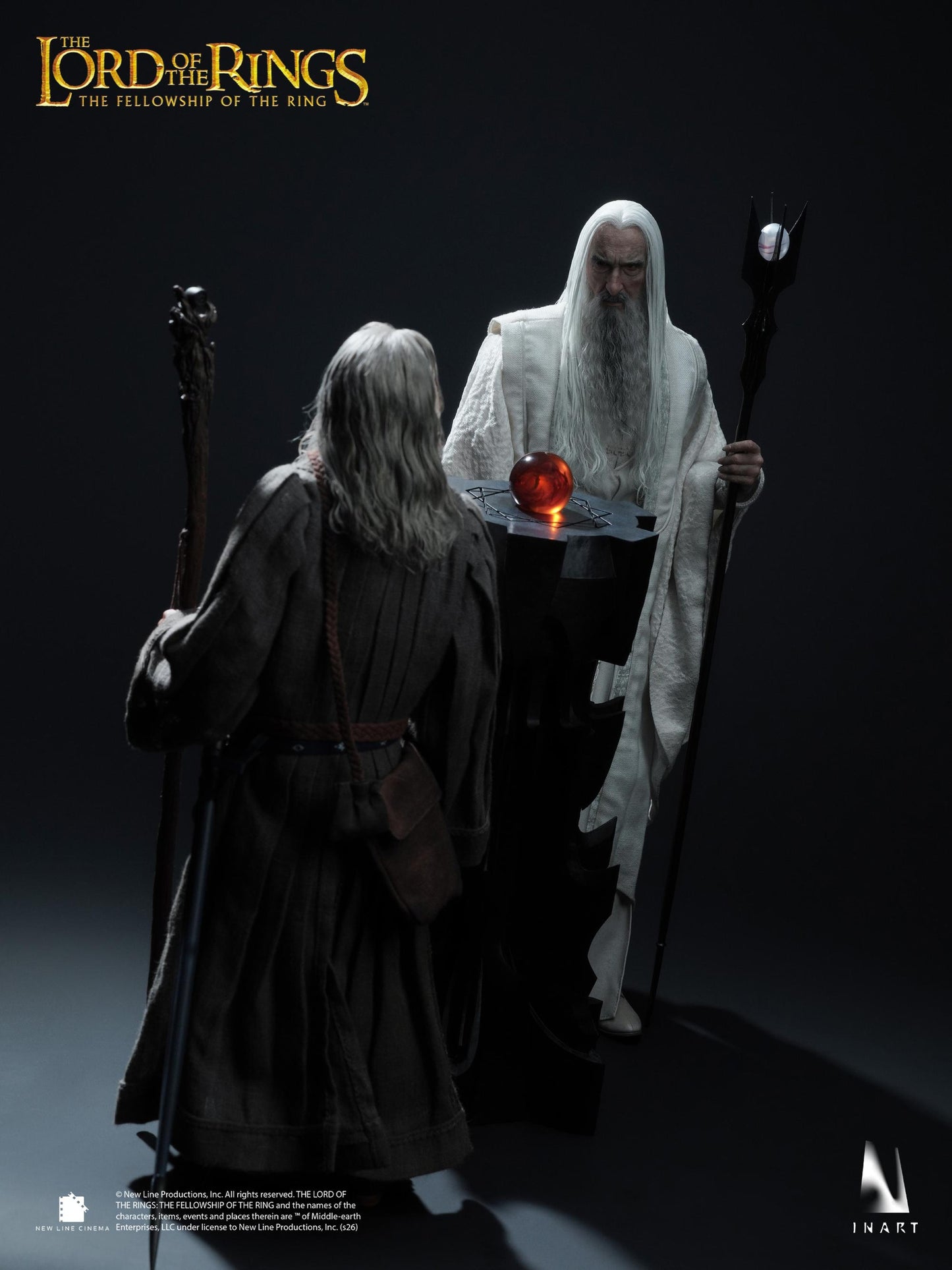 INART The Lord of the Rings: The Fellowship of the Ring Saruman 1/6 Collectible Figure
