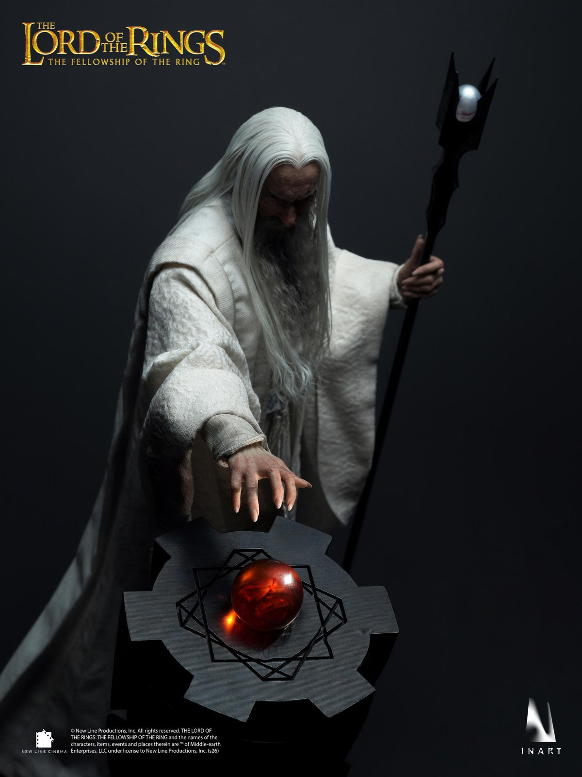 INART The Lord of the Rings: The Fellowship of the Ring Saruman 1/6 Collectible Figure