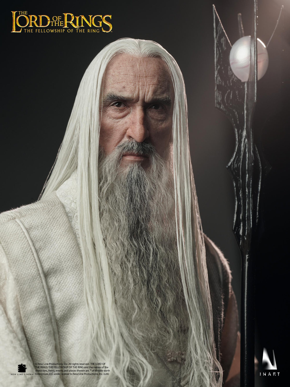 INART The Lord of the Rings: The Fellowship of the Ring Saruman 1/6 Collectible Figure