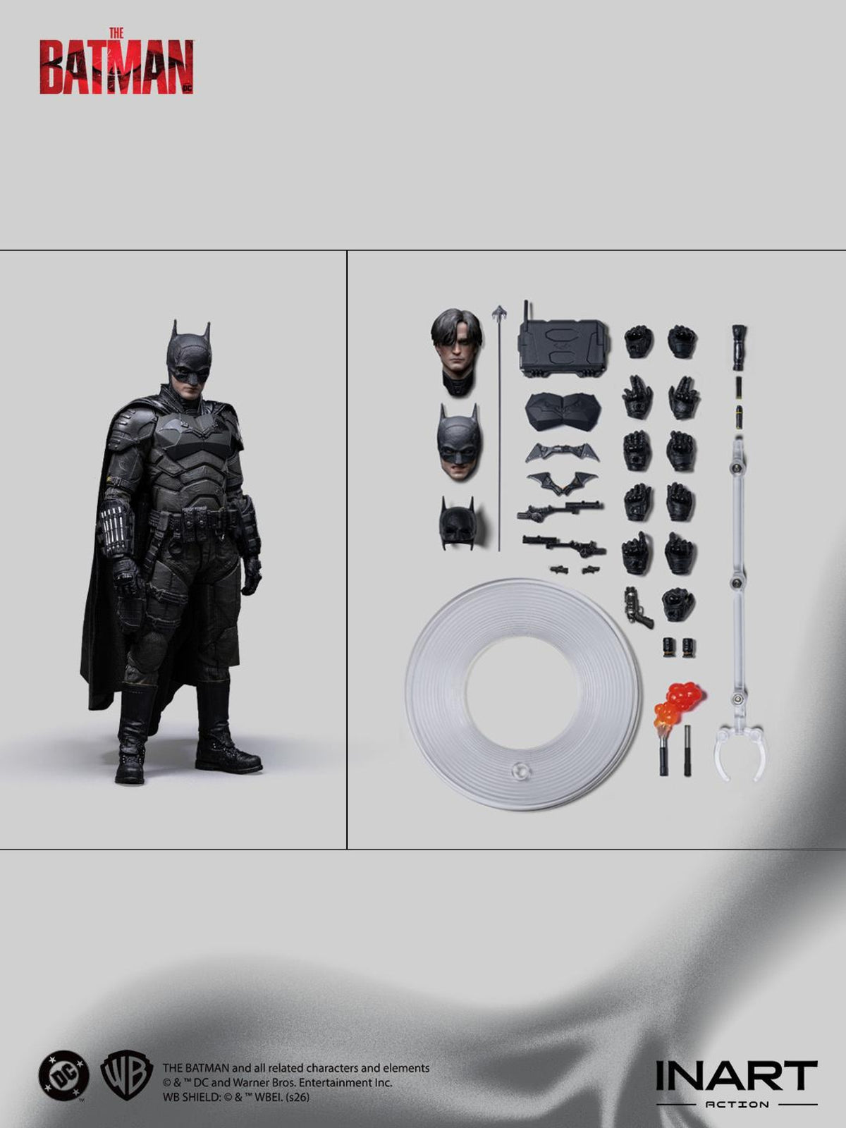 INART The Batman - Batman 1/12 Action Figure