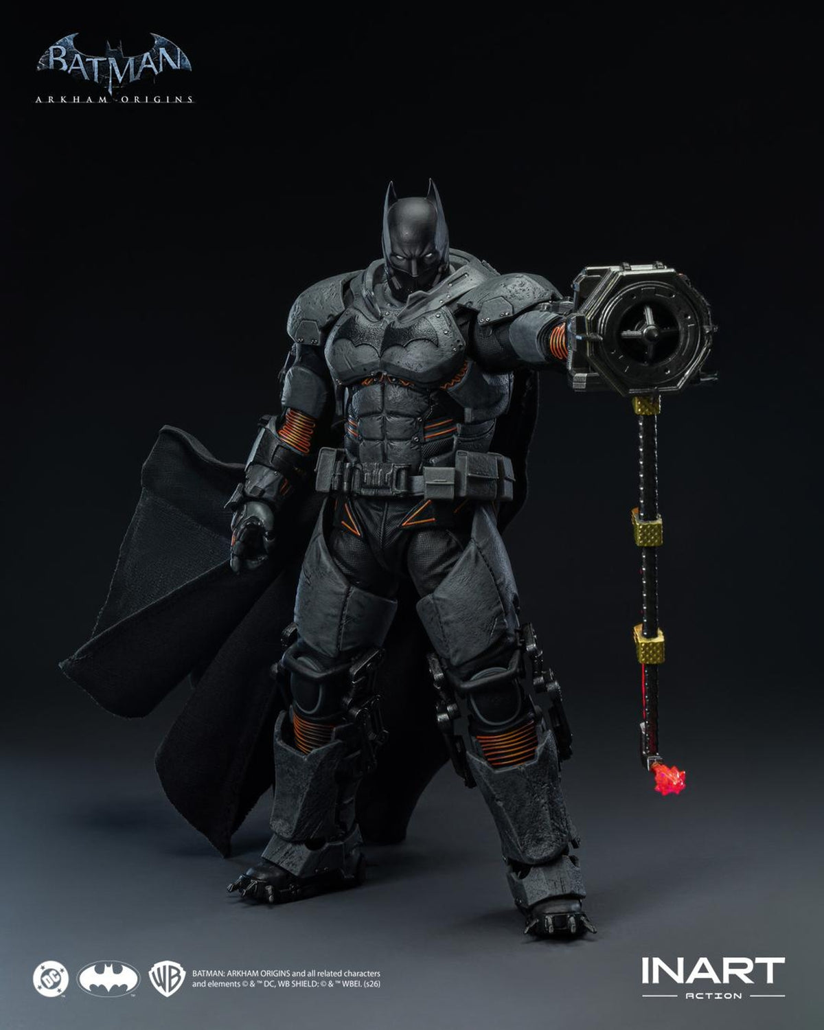 INART Batman: Arkham Origins - Batman (XE Suit) 1/10 Action Figure