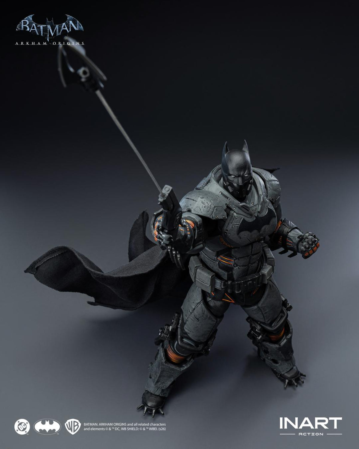 INART Batman: Arkham Origins - Batman (XE Suit) 1/10 Action Figure