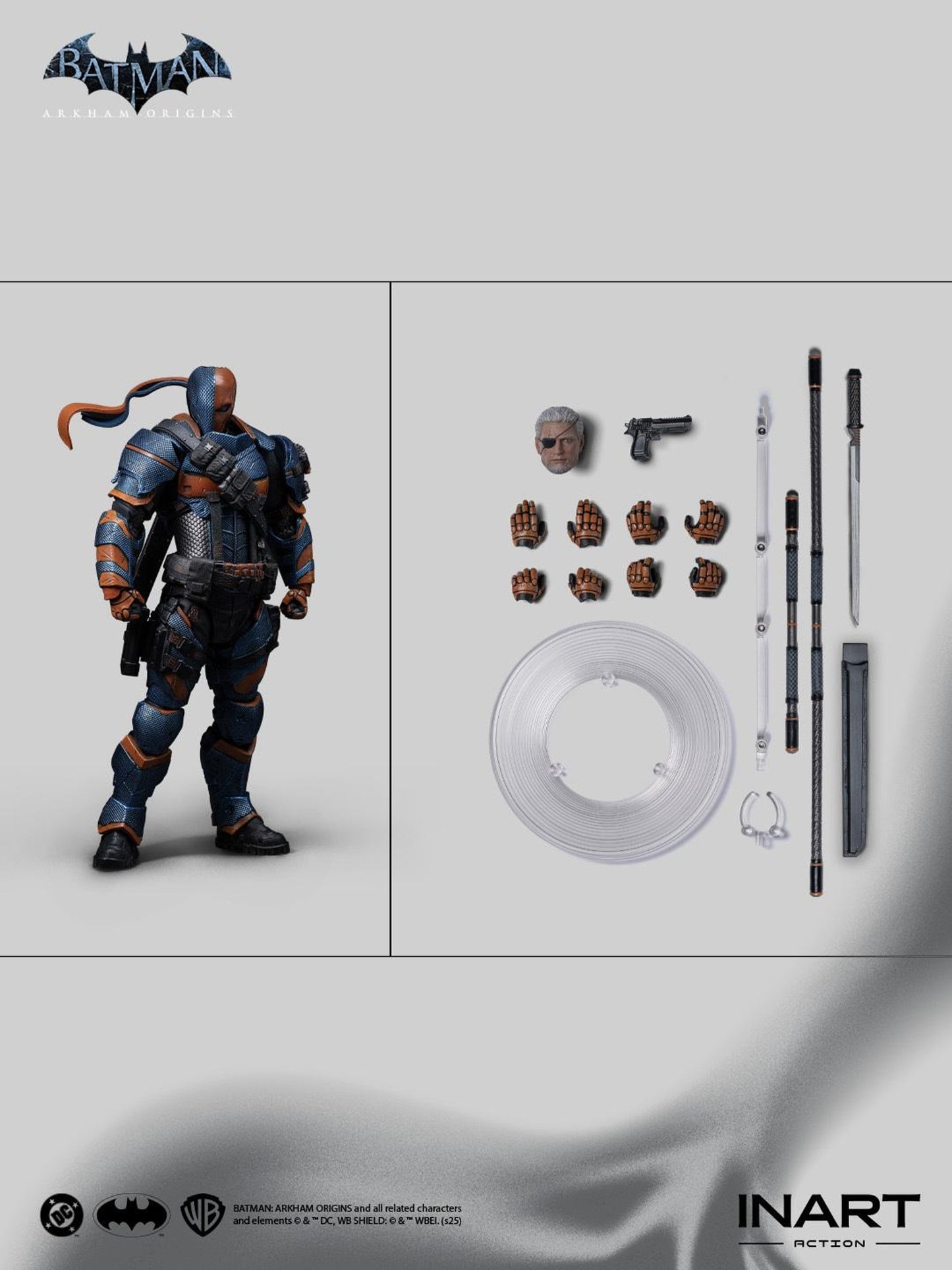 INART Batman: Arkham Origins Deathstroke 1/10 Action Figure